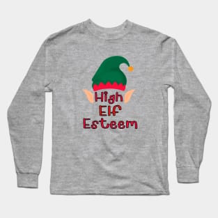 High Elf Esteem Holiday Long Sleeve T-Shirt